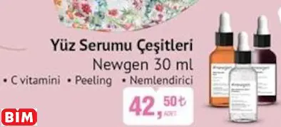 NEWGEN YÜZ SERUMU ÇEŞİTLERİ